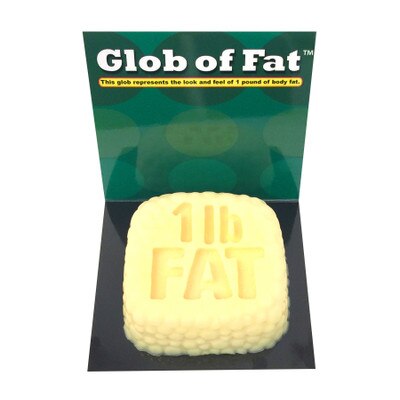 glob of fat model, 1 pound, look and feel of fat, Health Edco, 26030