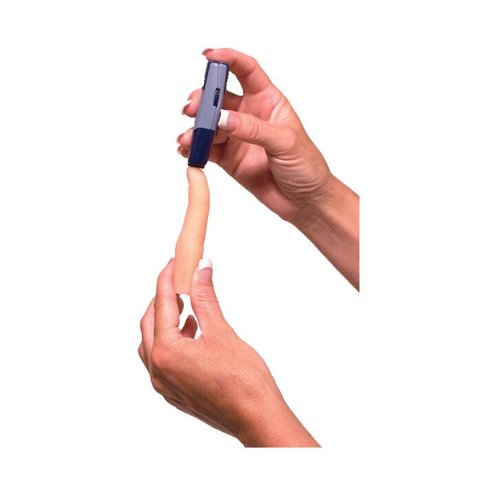 replacement skin and finger for Diabetic Injection Model Kit finger model for use with diabetic injection model, Health Edco, 26229