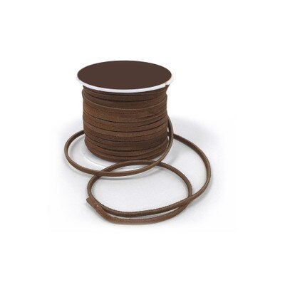 Rawhide spool, 25 yards dark brown rawhide on plastic spool, Health Edco, 30184