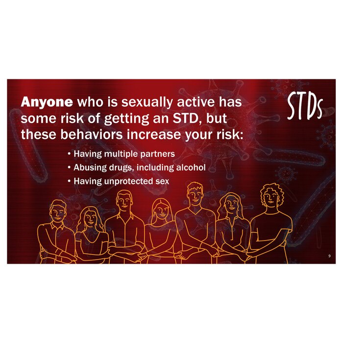 Sexually Transmitted Diseases Stds Powerpoint Health Edco 