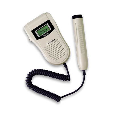Fetal Doppler, pocket size doppler with volume control loud speaker and earphone socket, Childbirth Graphics, 30295