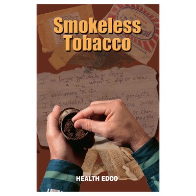 Smokeless Tobacco Booklet for health education from Health Edco, tobacco and anti-tobacco teaching resources, 40014