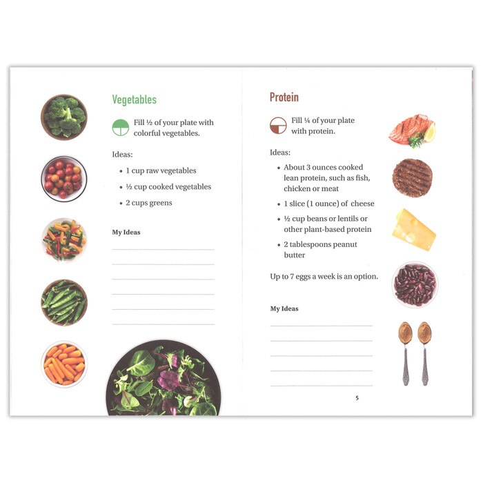 Healthy Eating for People With Diabetes Booklet, diabetes education materials and health teaching tools, Health Edco, 42026