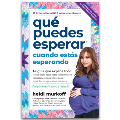 What to Expect When You're Expecting 5th Edition Book, Spanish, Childbirth Graphics pregnancy education materials, 50550