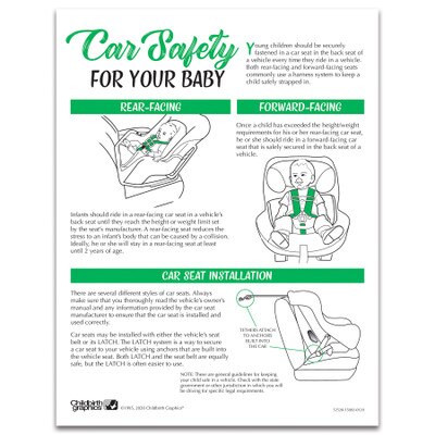 Baby Bottle Tooth Decay Tear Pad | Childbirth Graphics