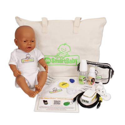 My SmartBaby Infant Simulator, health education newborn simulator with accessories to teach newborn care, Health Edco, 53000