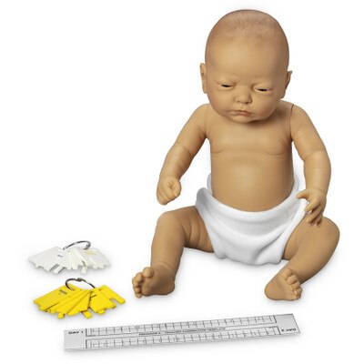 Standard Ready or Not Tot white female with control keys and program teacher correction template, Health Edco, 53600