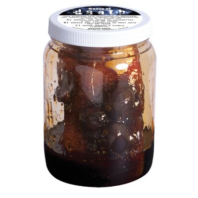 Cause of Death: Secondhand Smoke Display, health education simulated specimen jar of smoking damaged lung, Health Edco, 78748