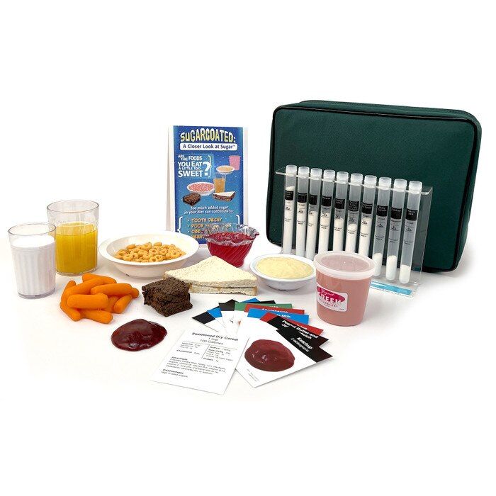 Sugarcoated: A Closer Look at Sugar Display, Health Edco health education and nutrition teaching models and materials, 78995