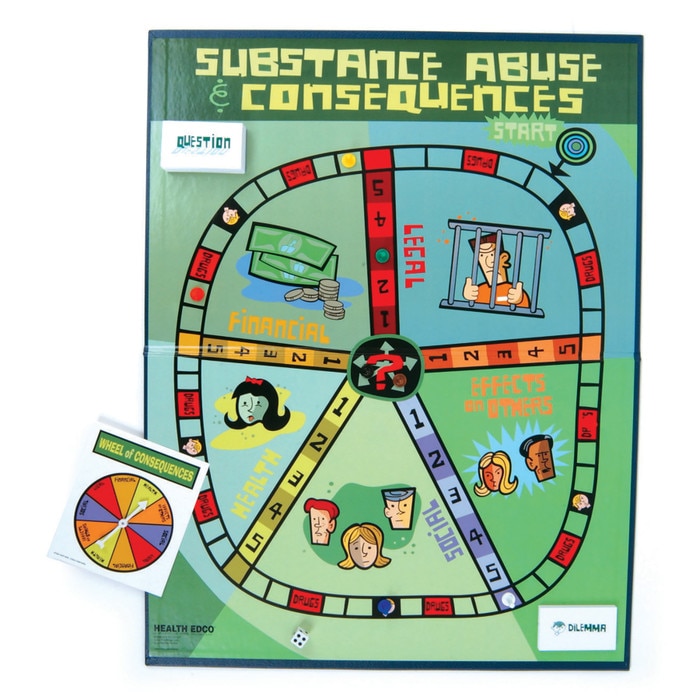 Substance Abuse & Consequences Game Health Edco