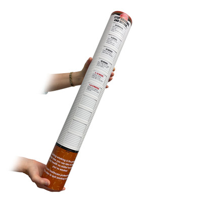 Giant Cigarette Action Display, tobacco education model that reveals the benefits of quitting smoking, Health Edco, 79109