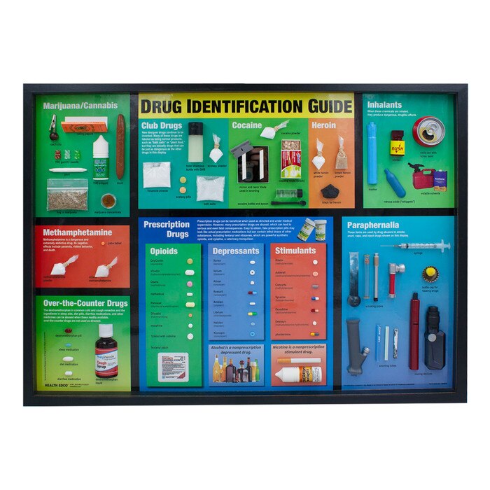 Drug Identification Guide for health education, drug abuse education materials and products, Health Edco, 79216