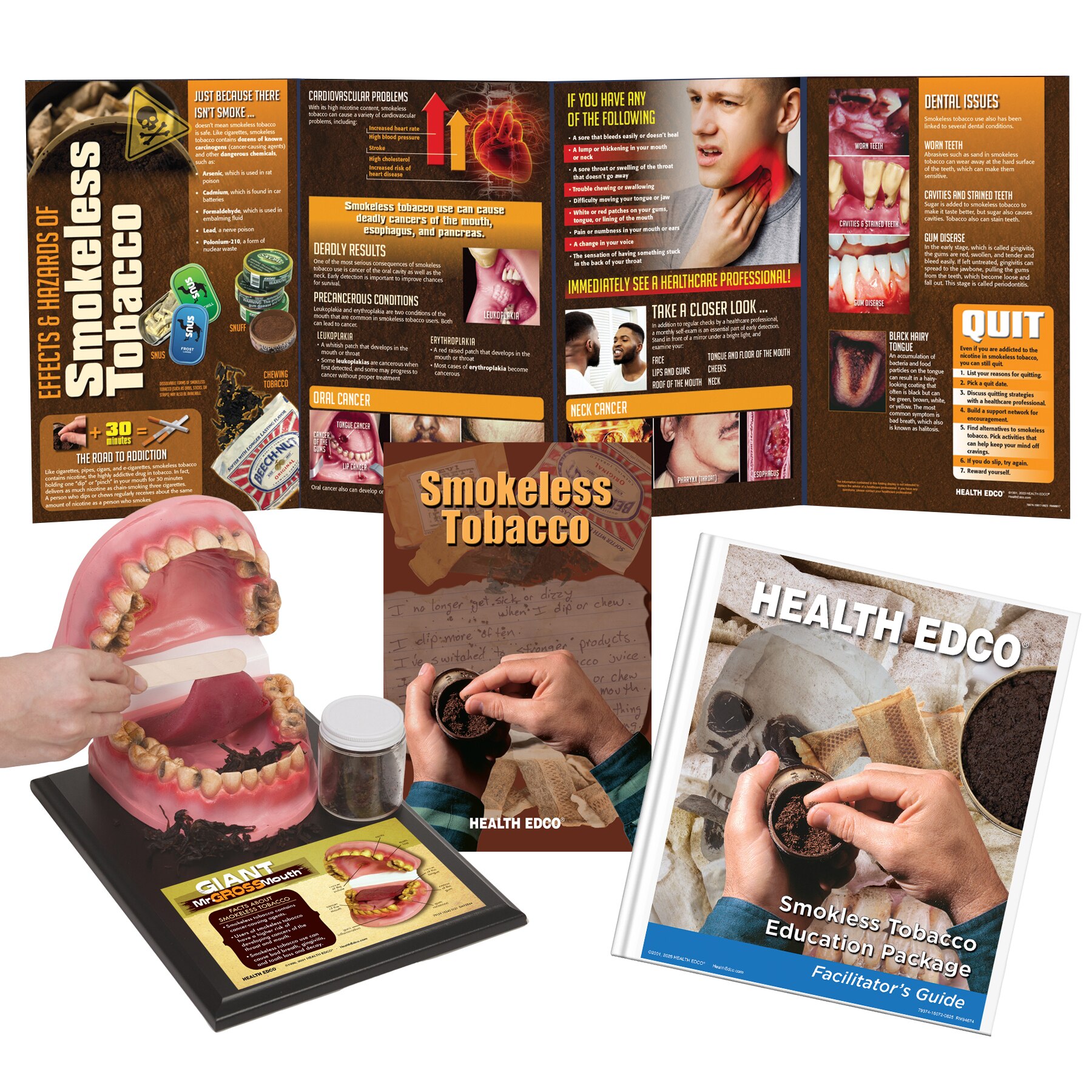 Tobacco Education Materials & Models | Health Edco