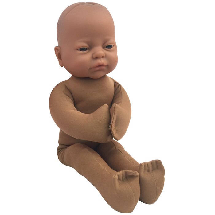 Fetal Model with Brown skin tone, childbirth education materials, labor and birth teaching tools, Childbirth Graphics, 79815