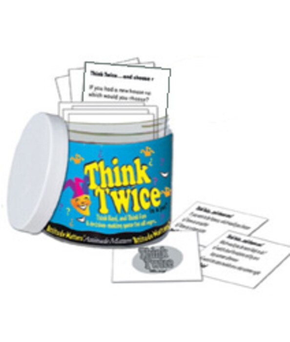 Think Twice In A Jar Health Education Activity Health Edco