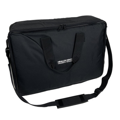 Black Nylon Case with Shoulder Strap to carry health education displays, health education materials, Health Edco, 96522