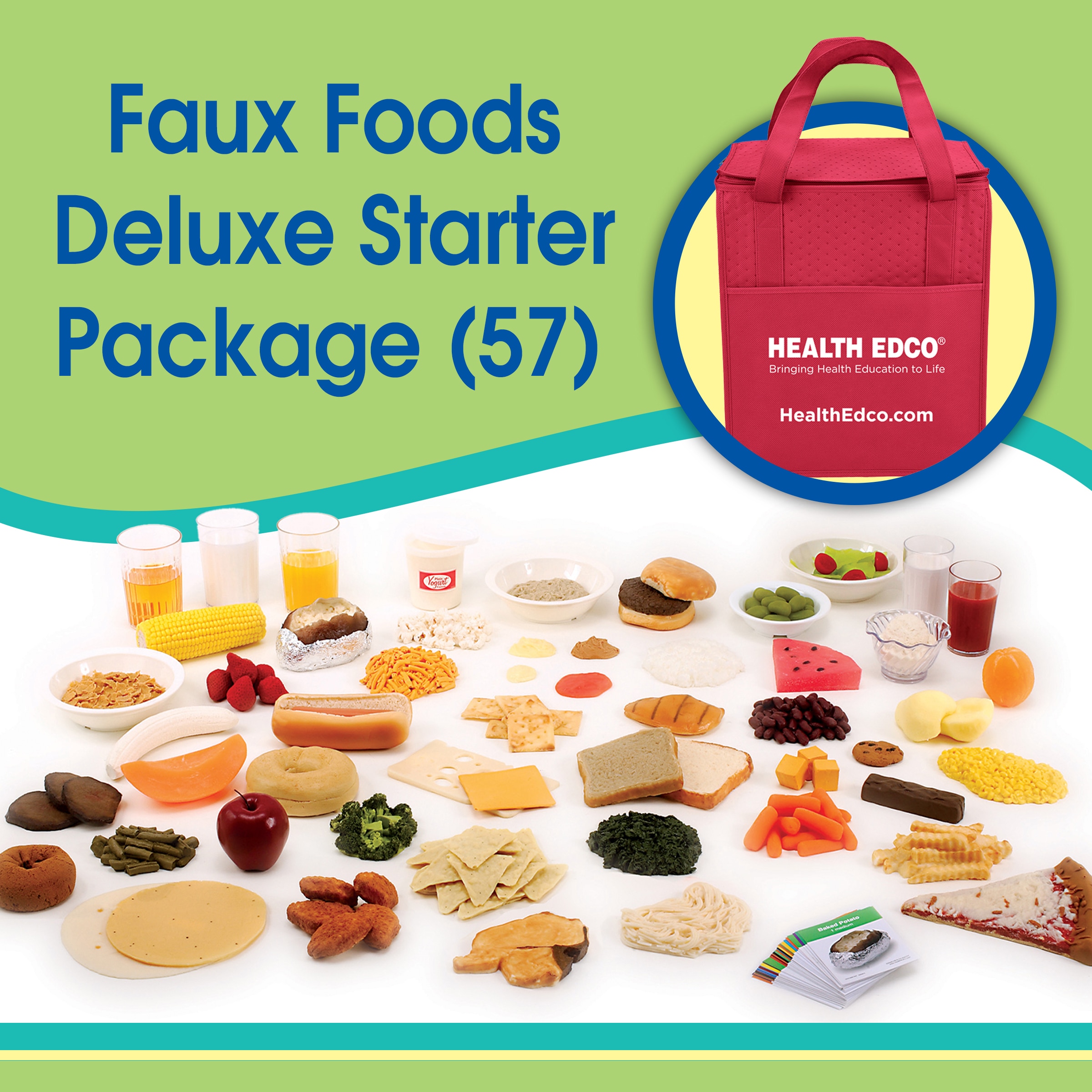 Health Edco Faux Foods Deluxe Starter Package (57), 79716