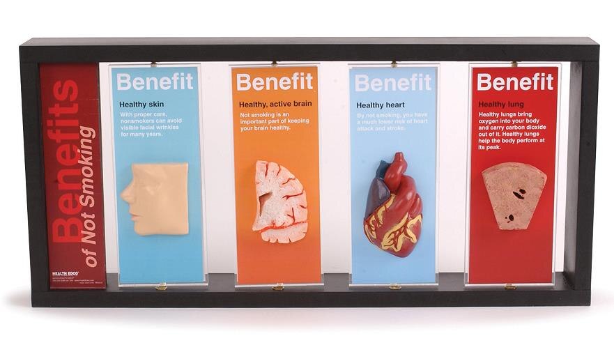 health benefits of not smoking display