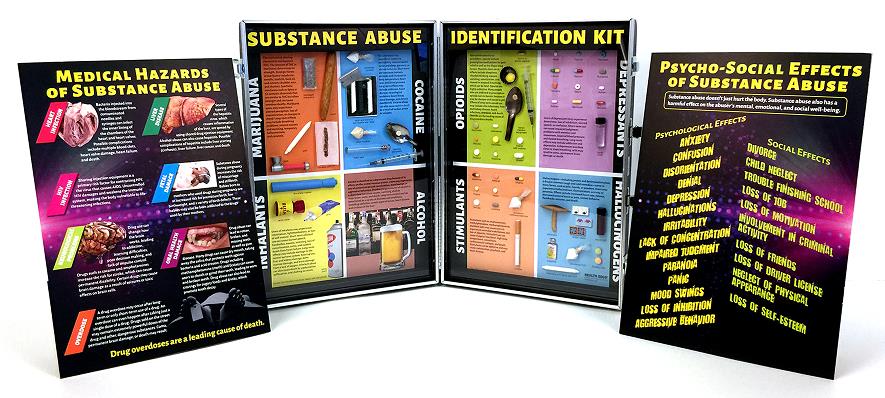 Substance Abuse Identification Kit for drug education from Health Edco