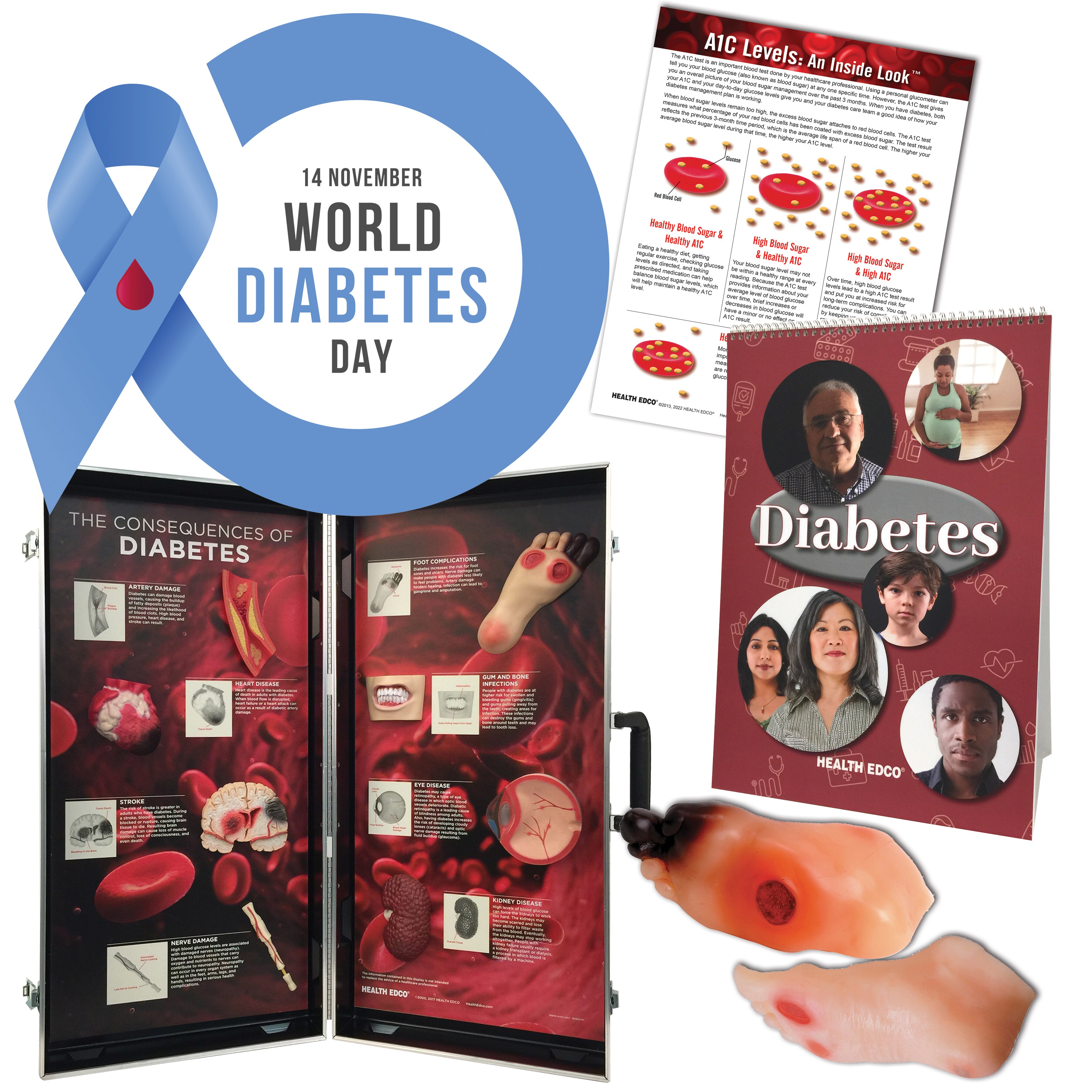 Health Edco diabetes education materials in recognition of World Diabetes Day